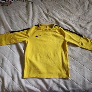 Nike fleece lined youth long sleeve shirt
